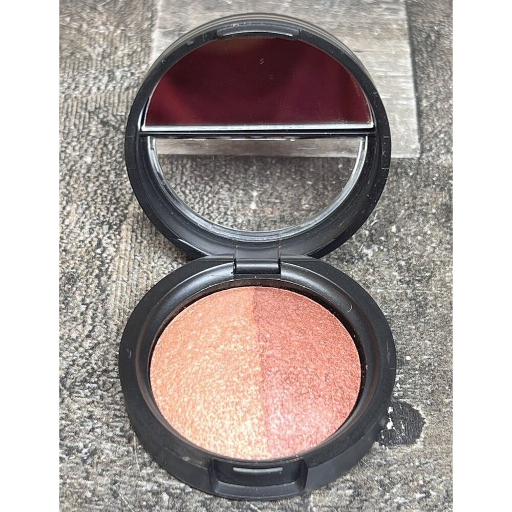 LAURA GELLER Baked Marble Eyeshadow CANDIED BRONZE Duo .06 oz 1.8 g NWOB ~ RARE